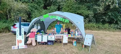 stall at Papplewick Village Fayre
