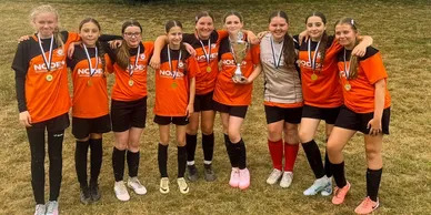 Girls football team